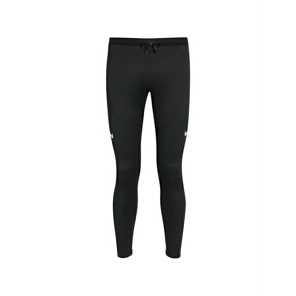 ナイキ メンズ カジュアルパンツ ボトムス Logo-print drawstring track pants Black｜asty