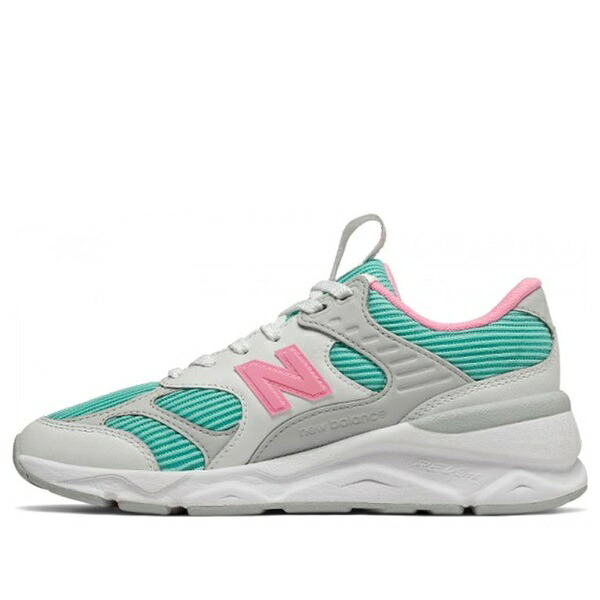 New Balance ニュー平衡にする レディース スニーカー  【(WMNS) New Balance X-90 Grey/Green/Pink WSX90TLT】  大きさ US_7.5(24.5糎)