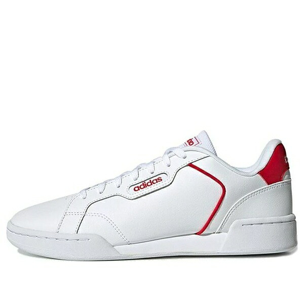 adidas アディダス レディース スニーカー  【(WMNS) adidas neo Roguera Classic Casual Low Tops Skateboarding Shoes White Red EH2021】  大いさ US_9.5(26.5珊) スニーカー-靴