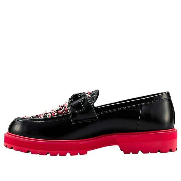 Onitsuka Tiger オニツカタイガー レディース スニーカー 【(WMNS) Onitsuka Tiger Bit Loafer 'Black Classic Red' 1182A680-002】 サイズ US_7(24.0cm)｜asty 86,790円