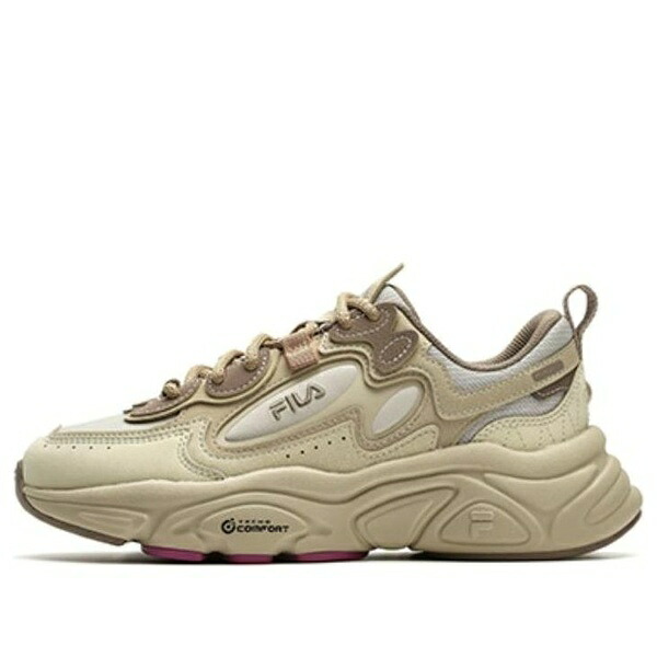 FILA フィラ レディース スニーカー  【(WMNS) FILA Mars 1S Sneakers \u0027Beige White\u0027 F12W342111FGS】  大きさ US_8(25.0糎)