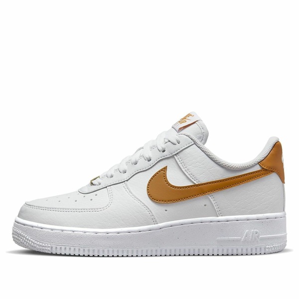 Nike ナイキ レディース スニーカー 【(WMNS) Nike Air Force 1 Low '07 Next Nature 'White Gold Suede' DN1430-104】 サイズ US_5.5(22.5cm)|asty