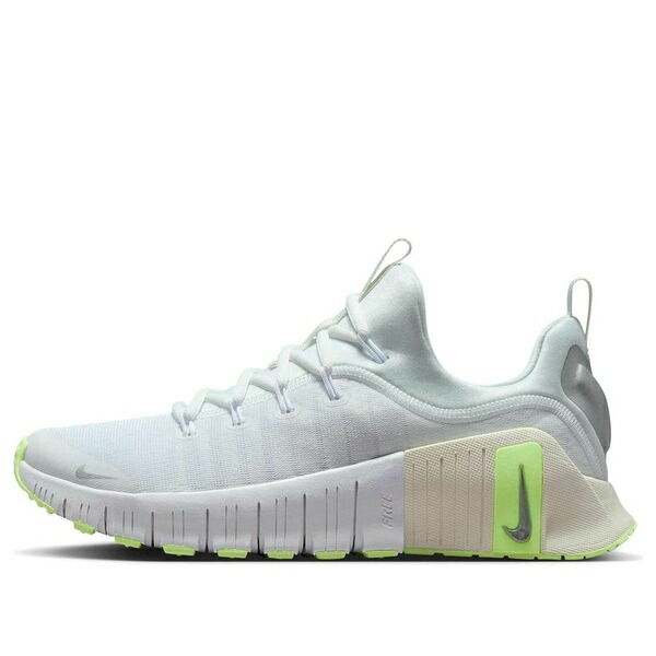 Nike ナイキ レディース スニーカー  【(WMNS) Nike Free Metcon 6 \u0027White Metallic Silver Barely Volt\u0027 FJ7126-108】  大きさ US_W_11.5