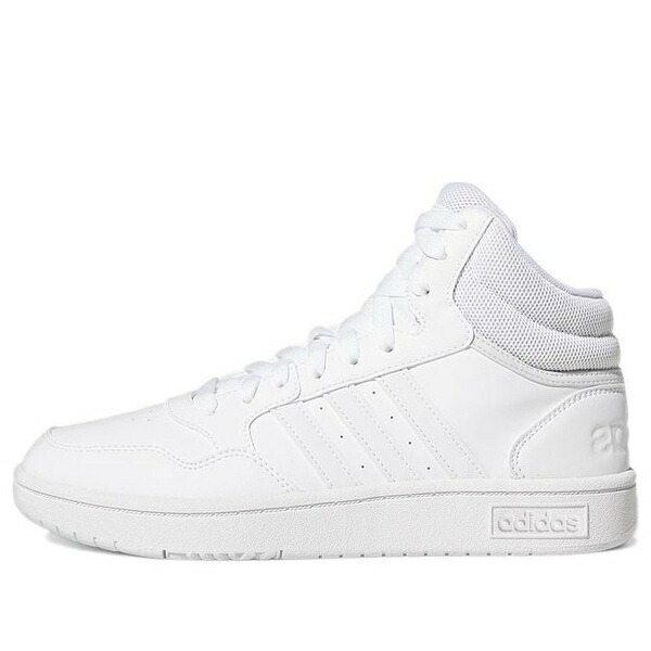 adidas アディダス レディース スニーカー  【(WMNS) adidas Hoops 3.0 Mid White Dash Grey GW5457】  サイズ US_9.5(26.5cm)