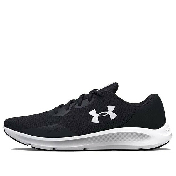 Under Armour アンダーアーマー レディース スニーカー  【(WMNS) Under Armour Charged Pursuit 3 Black White 3024889-001】  サイズ US_5.5(22.5cm)