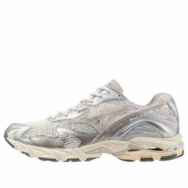 Mizuno ミズノ メンズ スニーカー 【Mizuno Wave Rider 10 'Metallic Snow White' D1GA243104】 サイズ US_7.5(25.5cm)|asty