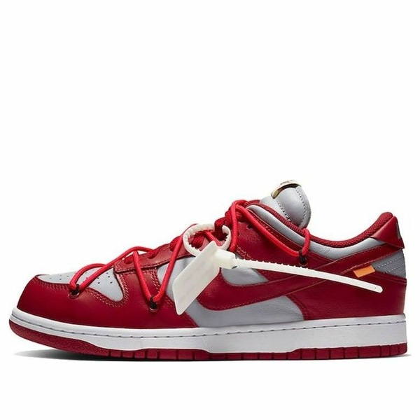 Nike ナイキ メンズ スニーカー 【Nike x Off-White Dunk Low 'University Red' CT0856-600】 サイズ US_10.5(28.5cm)｜asty 93,390円