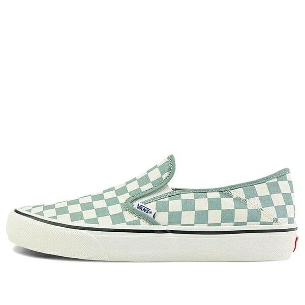 Vans バンズ メンズ スニーカー  【Vans slip-on VR3 \u0027Checkered Green\u0027 VN0A4BX8CG2】  大きさ US_M_3.5