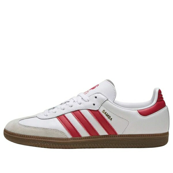adidas アディダス メンズ スニーカー 【adidas x Liverpool FC Samba 'White Strawberry Red Gum' JQ4041】 サイズ US_M_13｜asty