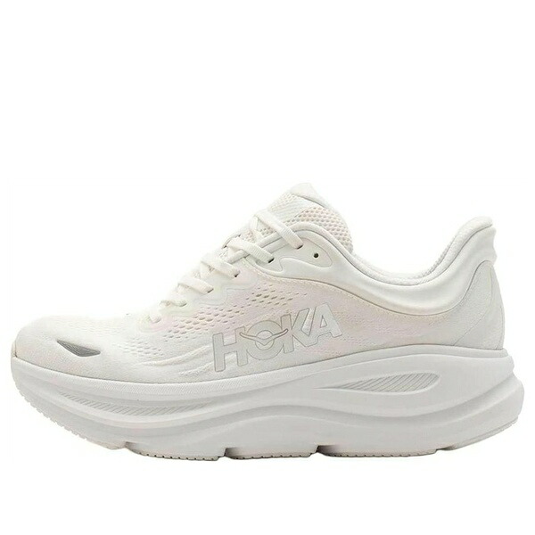 HOKA ONE ONE ホカオネオネ メンズ スニーカー 【HOKA ONE ONE Bondi 9 'White' 1162011-WWH】 サイズ US_5.5(23.5cm)｜asty