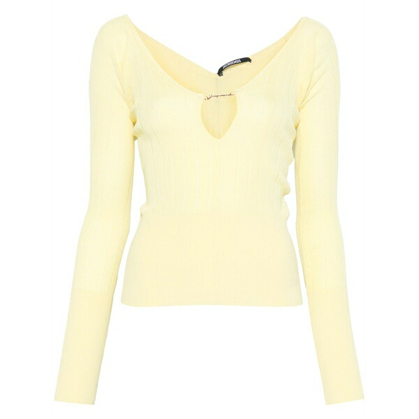 ジャクエムス レディース Tシャツ トップス Le sommet pral茫鹿 top Yellow｜asty
