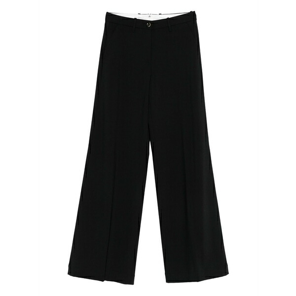 野球クラブ はたご屋 ザ 昼まえ レディース 心地好いズボン下 ボトムス Belt-loop trousers Black