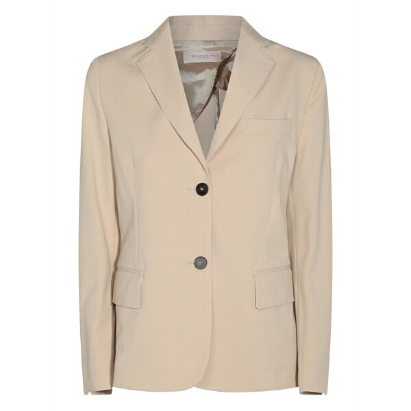 モンテドーロ レディース ジャケット＆ブルゾン アウター Single-breasted blazer Neutrals｜asty