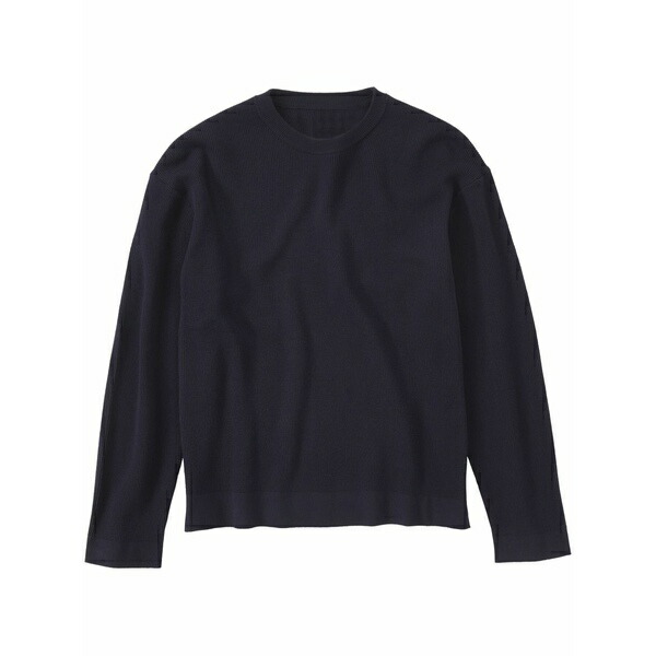 クローズド メンズ ニット\u0026セーター アウター Crew-neck fine-knit jumper Blue