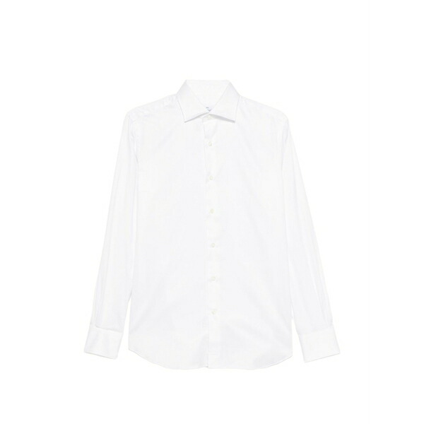 アレッサンドロゲラルディ メンズ シャツ トップス Buttoned shirt White｜asty