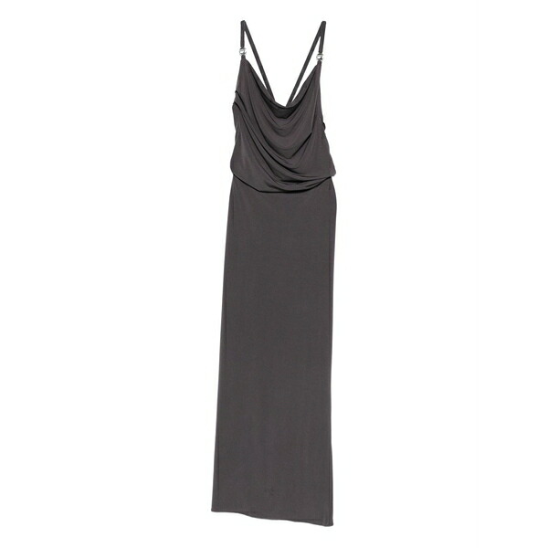 コペルニ レディース ワンピース トップス Draped gown dress Brown｜asty