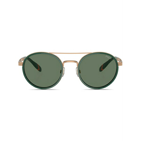 ラルフローレン メンズ サングラス・アイウェア アクセサリー Contrasting trim sunglasses  Green