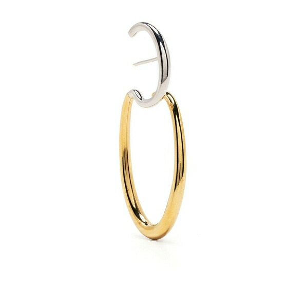 シャルロット・シェネ レディース ピアス＆イヤリング アクセサリー Delta large hoop earring Gold｜asty