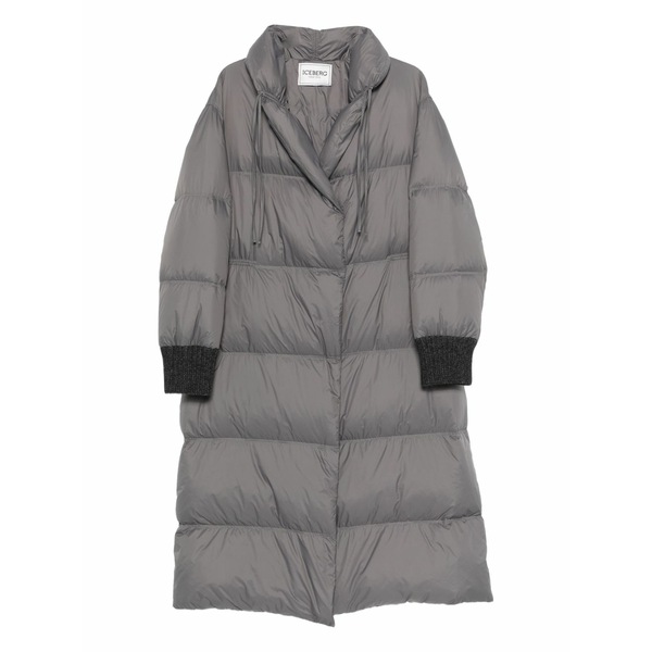 アイスバーグレタス レディース 厚地の外套 アウター Padded coat Grey
