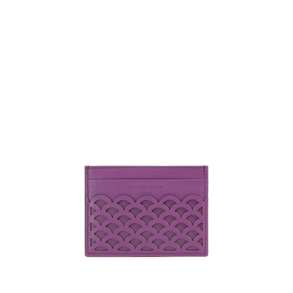 セルジオロッシ レディース 紙入れ 付属品 Mermaid cardholder  Purple