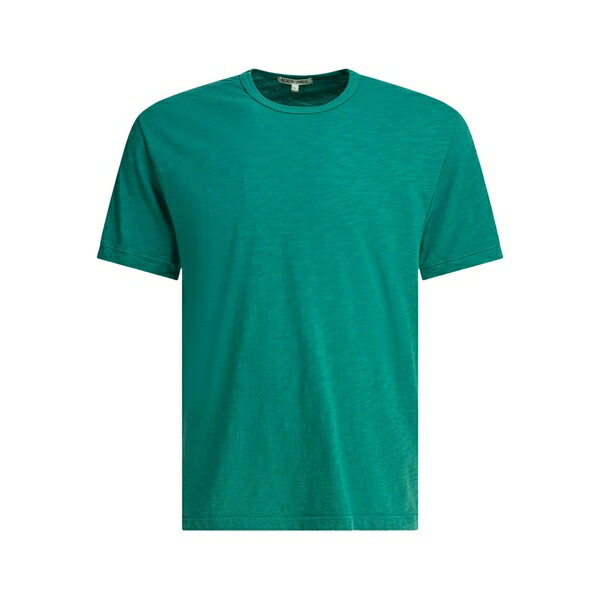 アレックスミル メンズ Tシャツ トップス Cotton crew-neck t-shirt Green