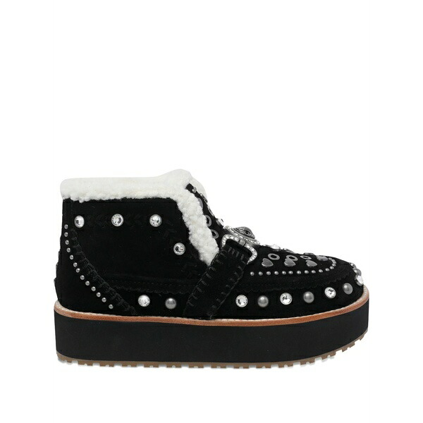 カートジェイガーロンドン レディース ブーツ シューズ Mansion cosy studded boots Black｜asty