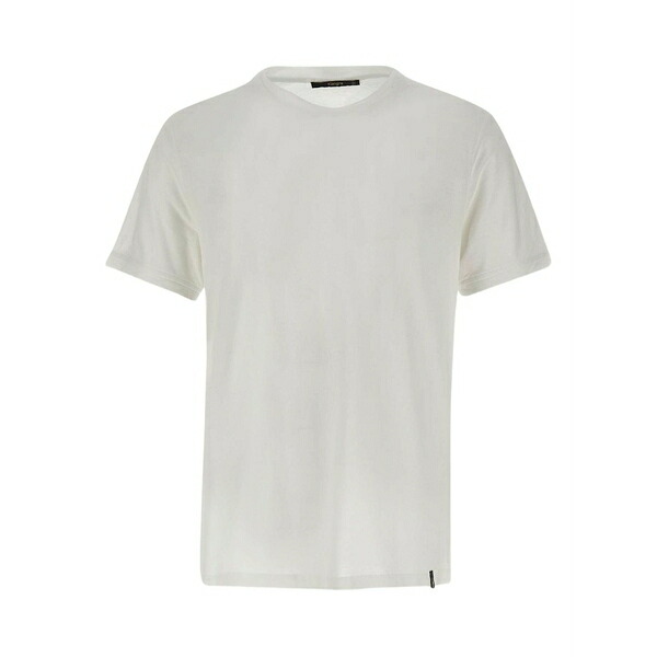 カングラ  メンズ プルオーバー トップス Cotton t-shirt White