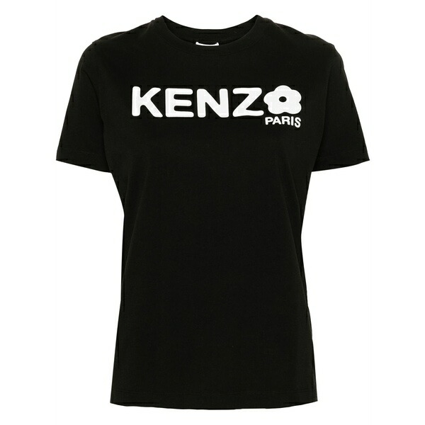 ケンゾー レディース Tシャツ トップス Boke flower 2.0 t-shirt Black｜asty 36,270円