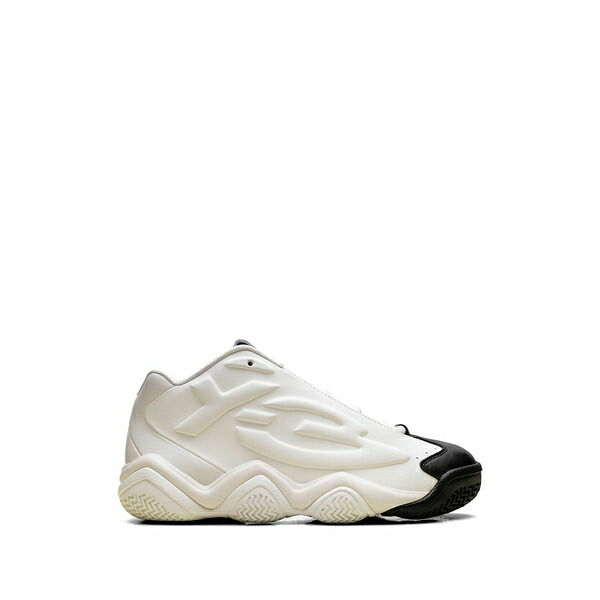 アディダス メンズ スニーカー シューズ  y-3 megaball sneakers White スニーカー-メンズ靴