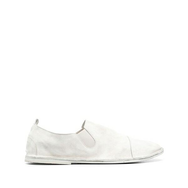 マーシル メンズ スリッポン・ローファー シューズ Strasacco suede loafers White｜asty
