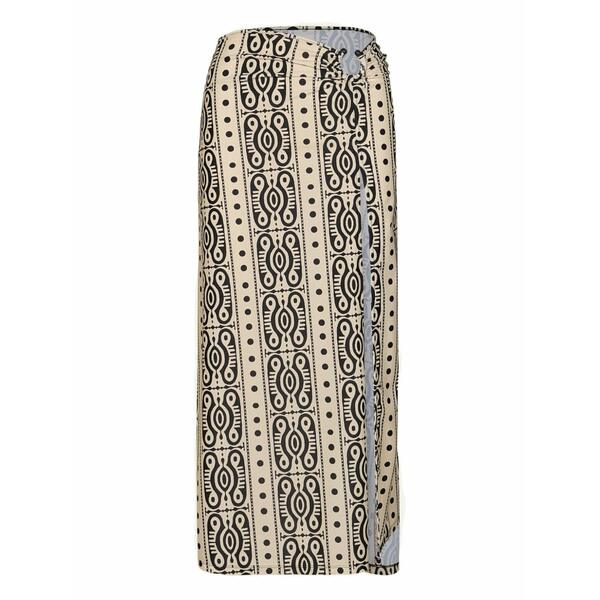 ジョハンナ・オーティズ レディース スカート ボトムス Nuevo destino printed slit midi skirt Neutrals|asty