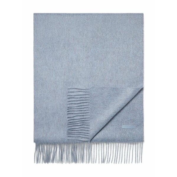 ゼニア メンズ 消音装置・袈裟・えり巻き 添え物 Cashmere scarf Blue