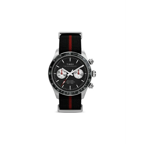 タイメックス メンズ 腕時計 アクセサリー The waterbury heritage 39mm Black｜asty 45,480円