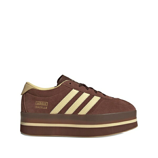 アディダス レディース スニーカー シューズ Gazelle stack sneakers Brown