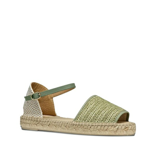 ジェオックス レディース サンダル シューズ Lampedusa woven espadrilles Green