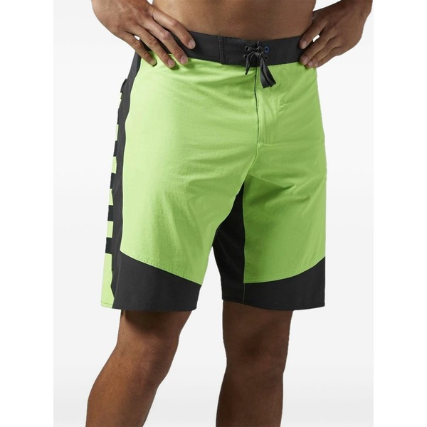 リーボック メンズ カジュアルパンツ ボトムス Cordura panelled shorts Green|asty