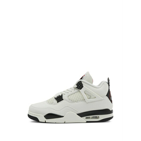 ジョーダン メンズ スニーカー シューズ X flight club air 4 grid-design sneakers White｜asty