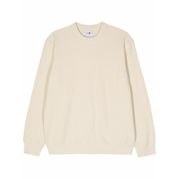 エヌエヌ77 メンズ 編み物\u0026プルオーバー アウター Danny ribbed jumper Neutrals