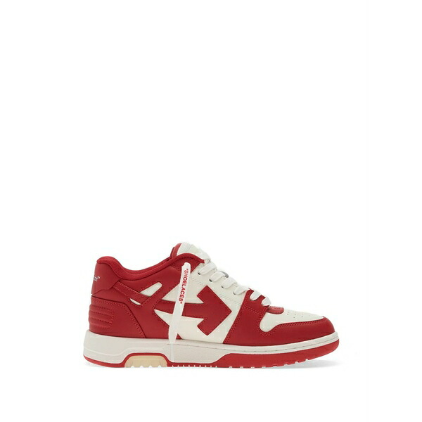 象牙色 レディース スニーカー シューズ Out of office leather sneakers Red