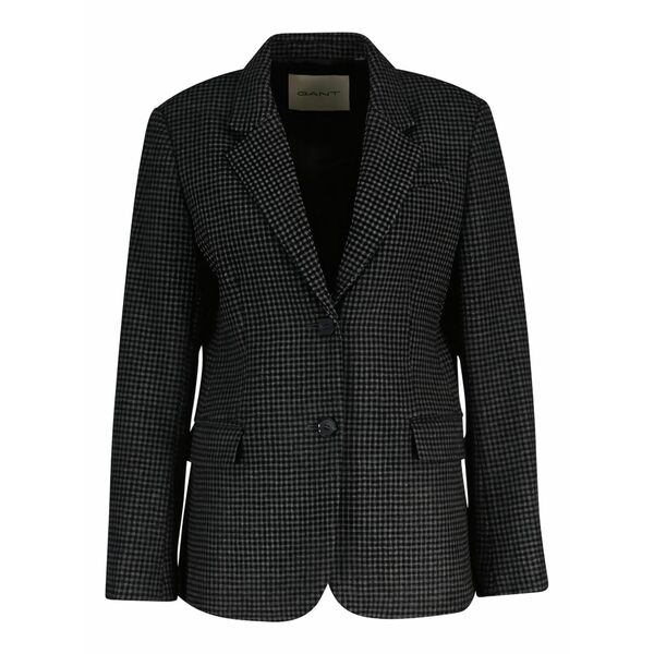 ガント レディース 上衣＆上衣 アウター Houndstooth blazer Grey