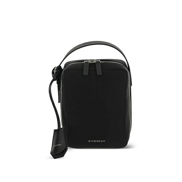ジバンシー メンズ トートバッグ バッグ Logo-lettering tote bag Black｜asty
