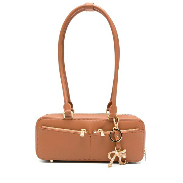 セルフ・ポートレイト レディース ショルダーバッグ バッグ Crystal-embellished tote bag Brown｜asty 85,140円