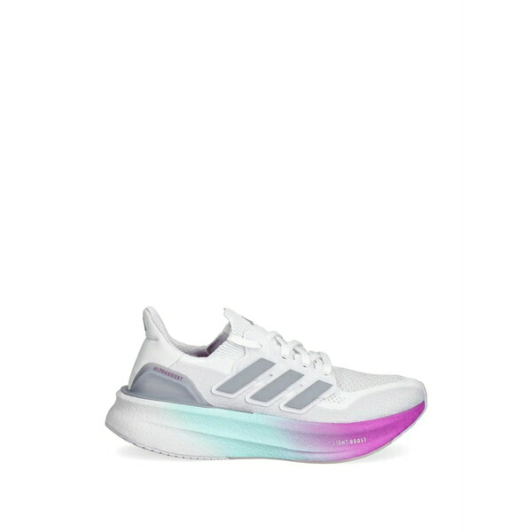 アディダス レディース スニーカー シューズ Ultraboost stripes lace-up sneakers White｜asty
