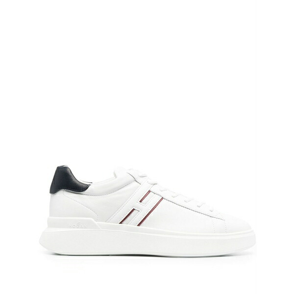 ホーガン メンズ スニーカー シューズ H580 leather sneakers White｜asty