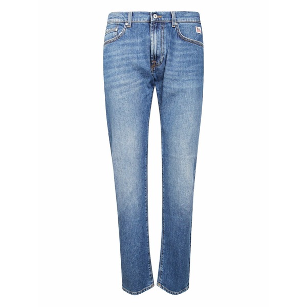 ロイロジャース メンズ デニムパンツ ボトムス Leland straight-leg jeans Blue