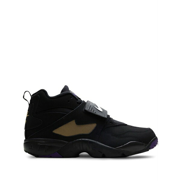 ナイキ メンズ スニーカー シューズ Air diamond turf \"ravens - club purple/metallic gold\"" sneakers Black"
