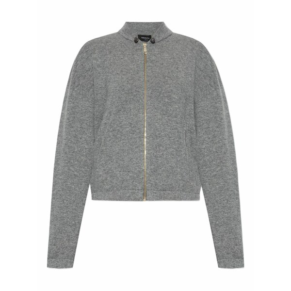 ファビアナ フィリッピ レディース カーディガン アウター Wool cardigan Grey｜asty