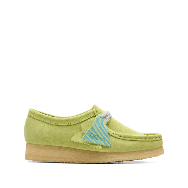クラークス レディース ブーツ シューズ Wallabee boots Green|asty
