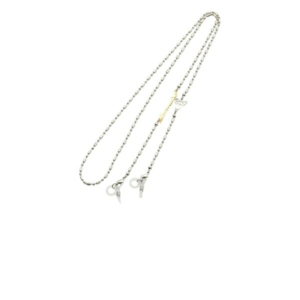 御師匠さん肝ったま・ジャパン メンズ サングラス・アイウェア 付属物 Beaded logo-plaque glasses chain Silver サングラス-眼鏡・サングラス-バッグ・小物・ブランド雑貨