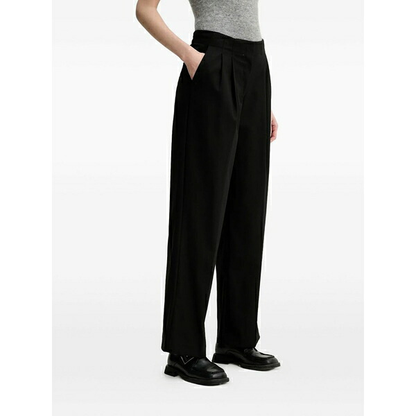 デイ・ビルゲール・エ・ミッケルセン レディース カジュアルパンツ ボトムス Pleated trousers Black｜asty